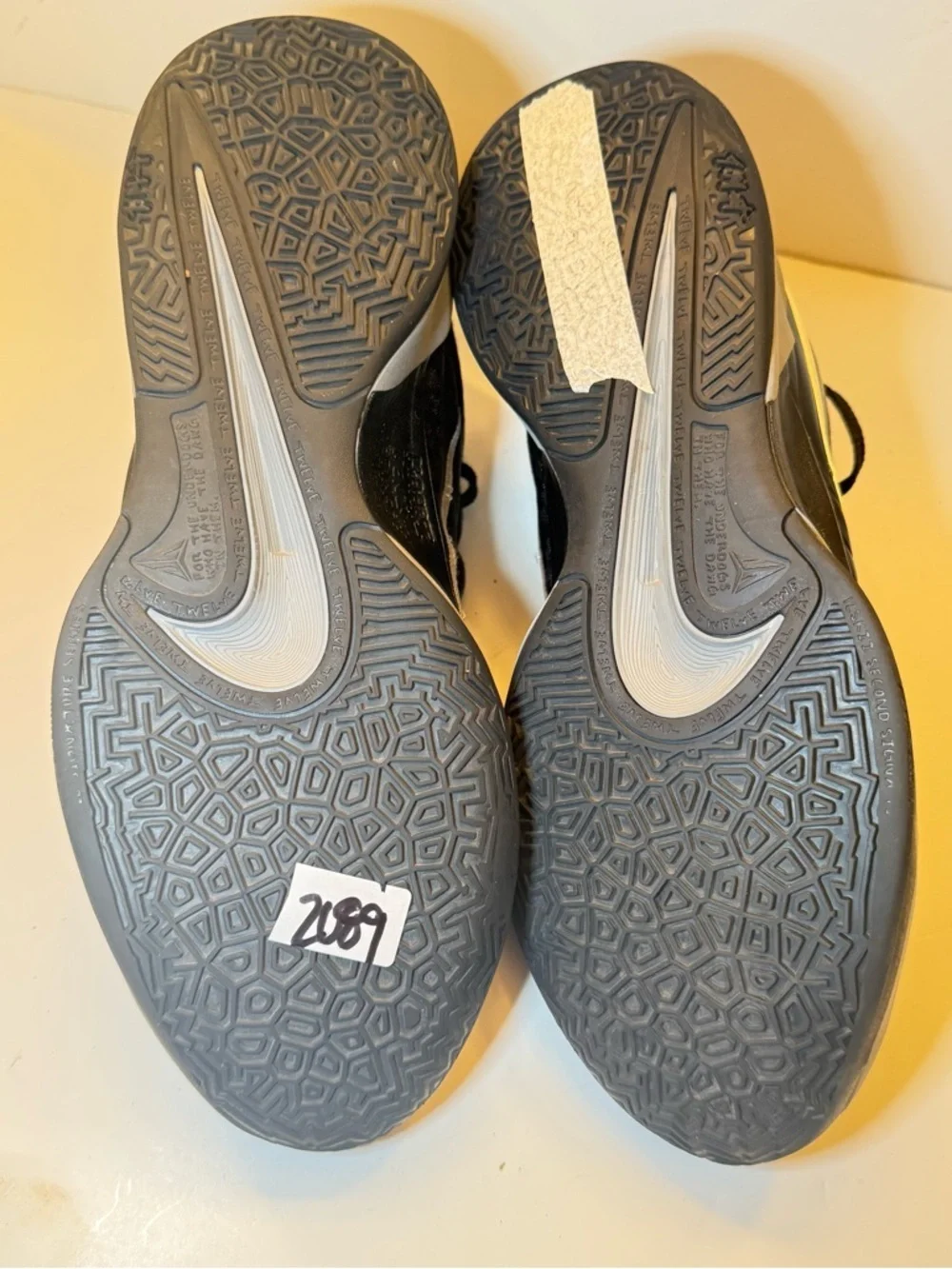 Nike Ja 2 Foundation in Black and Light Smoke Grey.